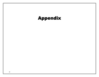 22
Appendix
 