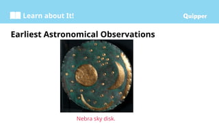 Physical Science SHS 15.1 Astronomical Observations before the Advent ...