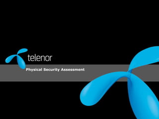 Physical Security Assessment 