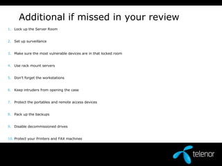 How do you know what an acceptable level of risk is for your organization and how do you communicate that and implement policies and procedures around that?