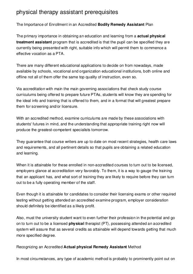 Get Pta Online Degree Pictures