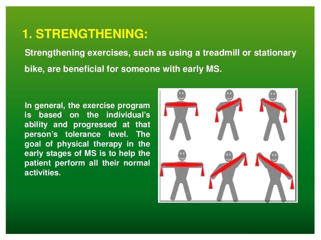 Physical Therapy Treatment for Multiple Sclerosis