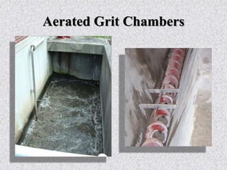 Aerated Grit Chambers
 