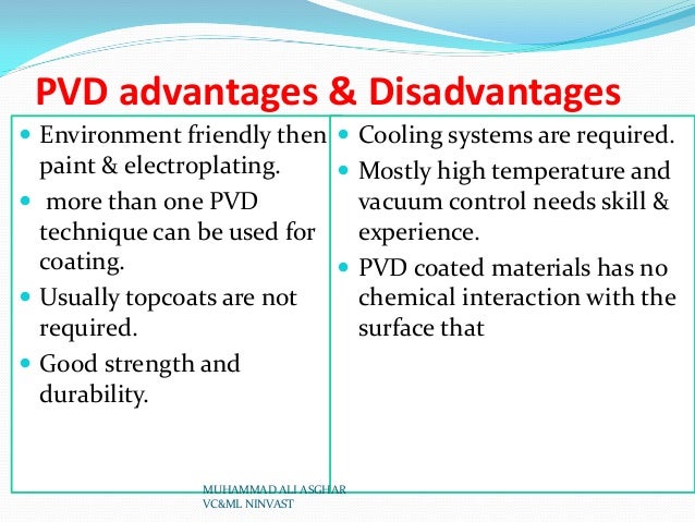 physical vapor deposition
