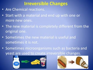 are chemical changes reversible are chemical changes reversible