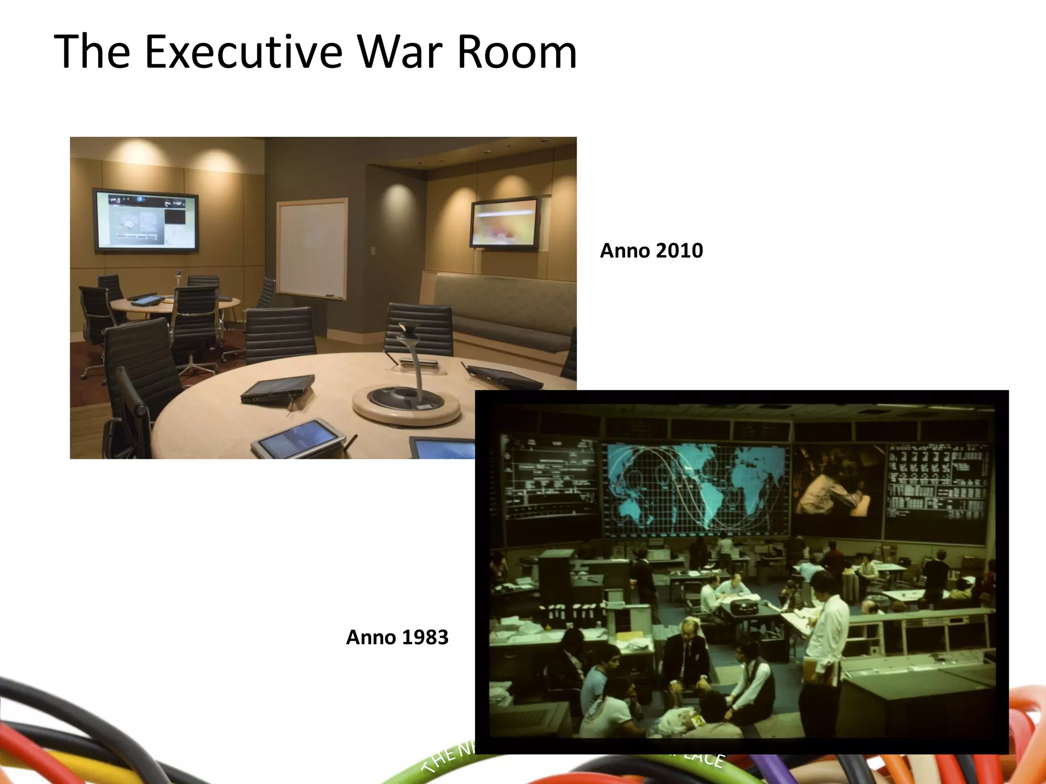 Anno 1983
The Executive War Room
Anno 2010
 