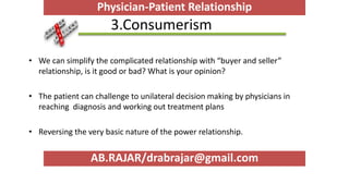 Physician Patient Relationship | PPTX