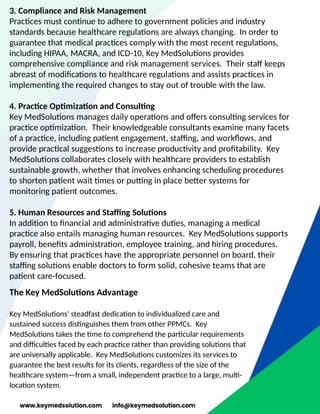 Physician Practice Management Company | Key MedSolutions | PPTX