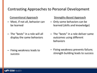 CliftonStrengths for Physician Wellness and Burnout | PPTX