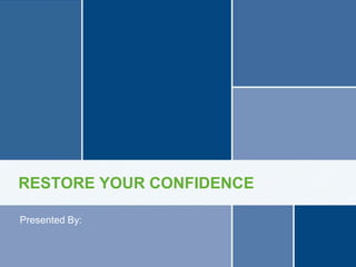 RESTORE YOUR CONFIDENCE

 Presented By:


Stress Urinary Incontinence (SUI)
 