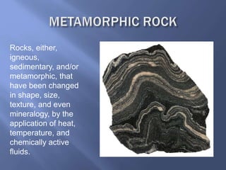 Physico-chemical controls of rocks | PPTX