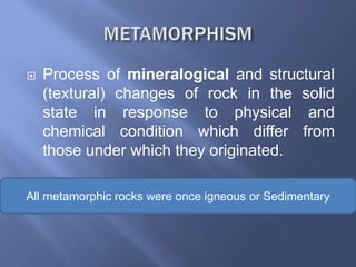 Physico-chemical controls of rocks | PPTX