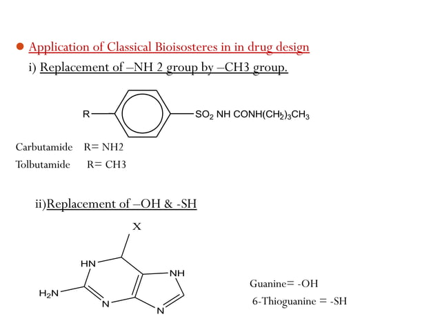 Physicochemical properties of drug