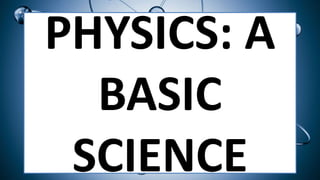 PHYSICS: A
BASIC
SCIENCE
 