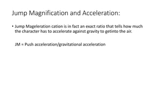 Jump Acceleration Dhanush patil pptx physics chapter test paper | PPTX
