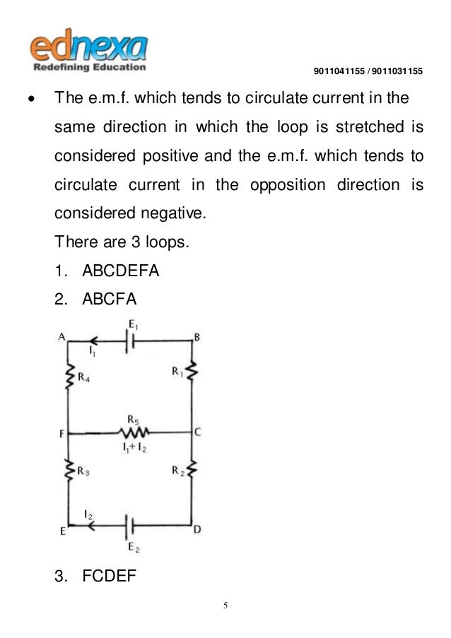Pdf Of Current Electricity