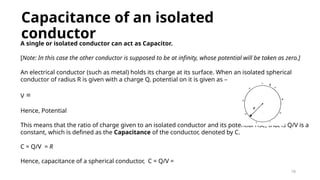 Physics - Grade XII - Capacitors and Dielectrics.pptx