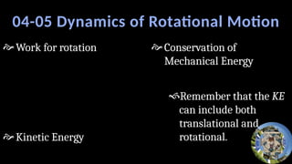Physics 04-Statics, Torque, Rotational Motion (2018) (2).pptx