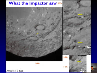 1515
What the Impactor saw
A’Hearn et al 2005
 