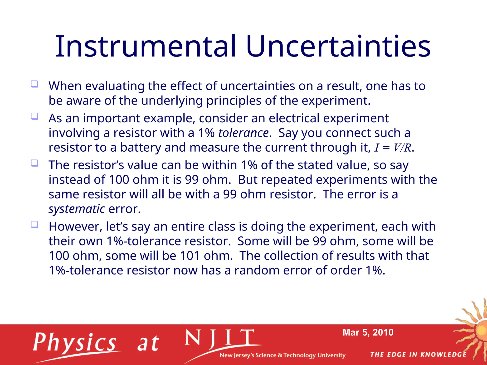 Error Analysis Techniques And Observations Ppt
