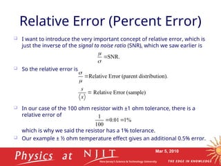 Error analysis techniques and observations.ppt