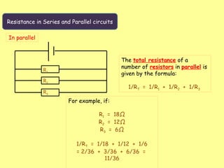 Parallel Circuit Calculator R1 R2 R3 Comprehensive Guide to Electric Circuits: Components, Series & Parallel ...