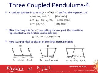 Normal Modes Eigenvector physicnnmmkhhhhgggggggggs430_lecture26.ppt