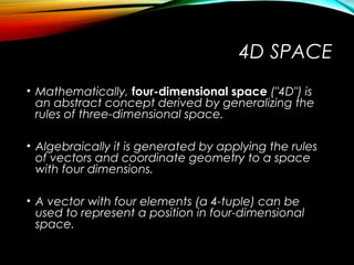 Physics 4 d | PPT