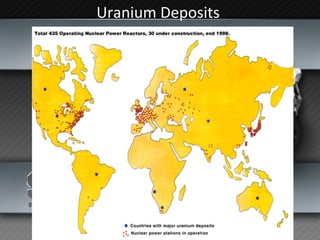 Uranium Deposits  