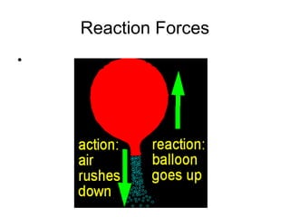 Reaction Forces
•
 