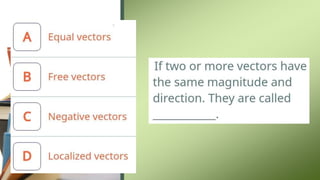 Activity2: Vectors