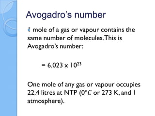 Avogadro’s number

 