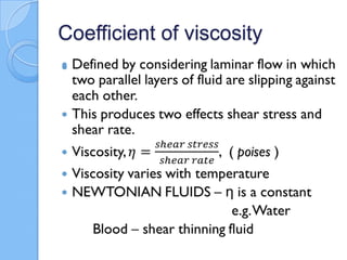 Coefficient of viscosity

 