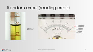 Physics and physical measurement | PPTX