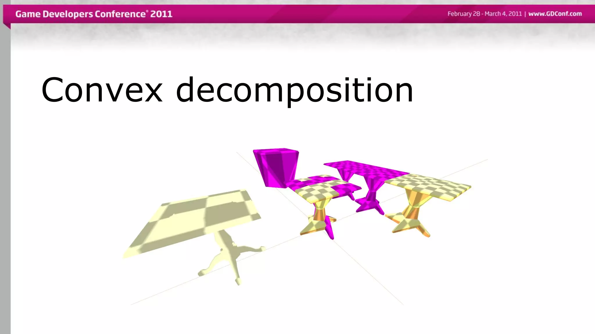 Convex decomposition
 