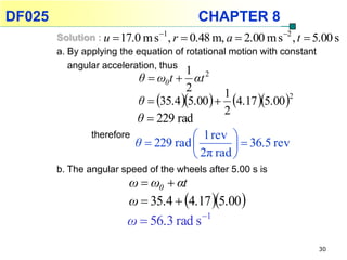 Physics Chapter 8- Rotational of a Rigid Body | PPTX
