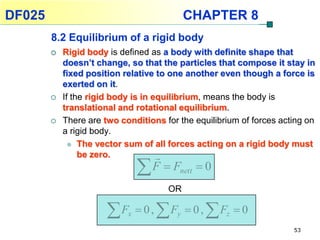 Physics Chapter 8- Rotational of a Rigid Body | PPTX