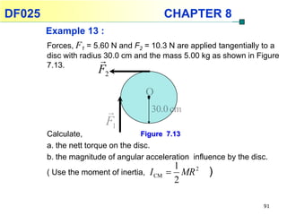Physics Chapter 8- Rotational of a Rigid Body | PPTX