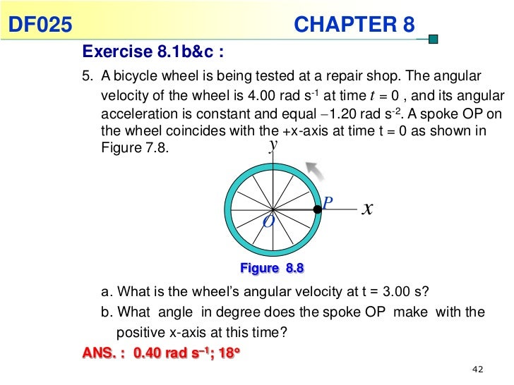 Physics Chapter 8 Rotational of a Rigid Body
