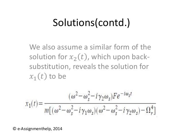 Online physics assignments image