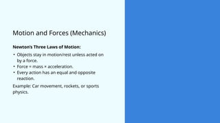 Physics Education Presentation In Colorful Animated Illustrated Style.pptx