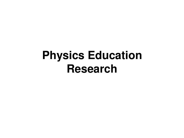 physics education research journal