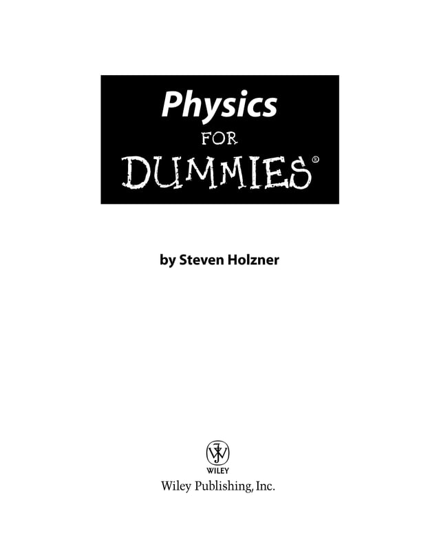 Physics for Dummies.pdf