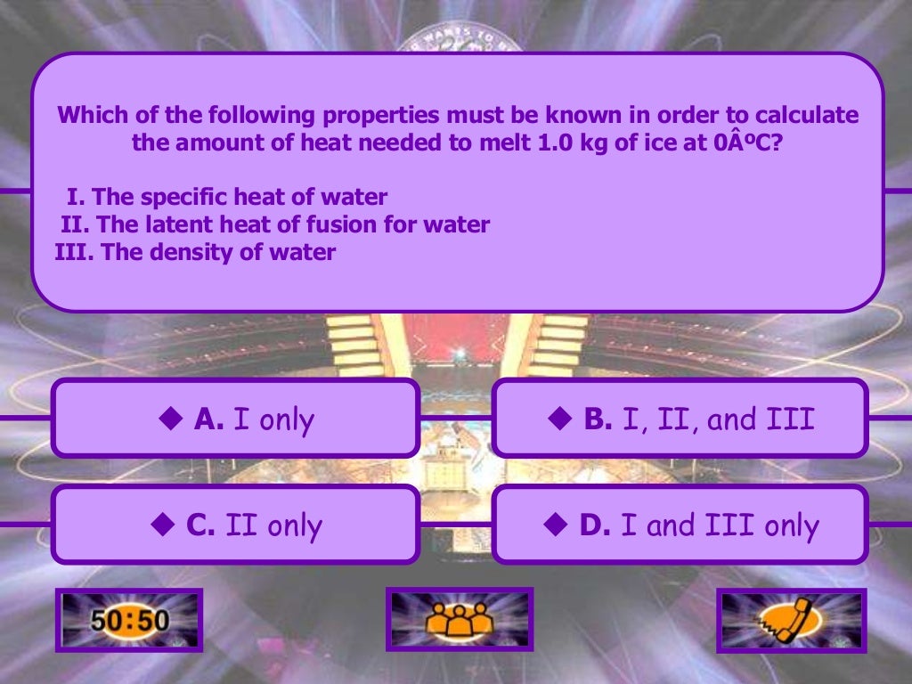 Physics Game Questionairre