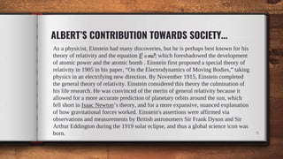 Some great physcists and their contribution