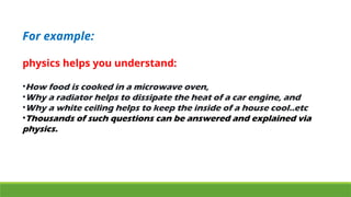 physics in everyday life.EE SEMINAR PPT (1).pptx
