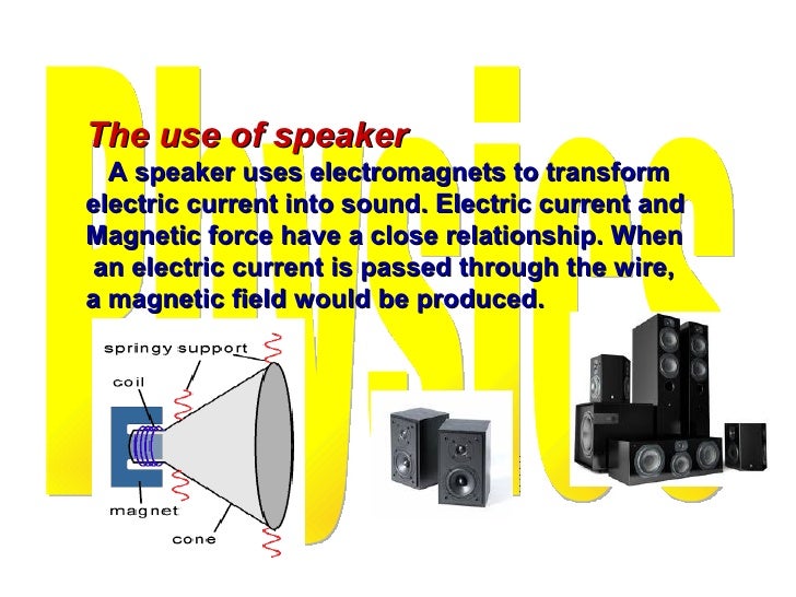 Physics in our lives