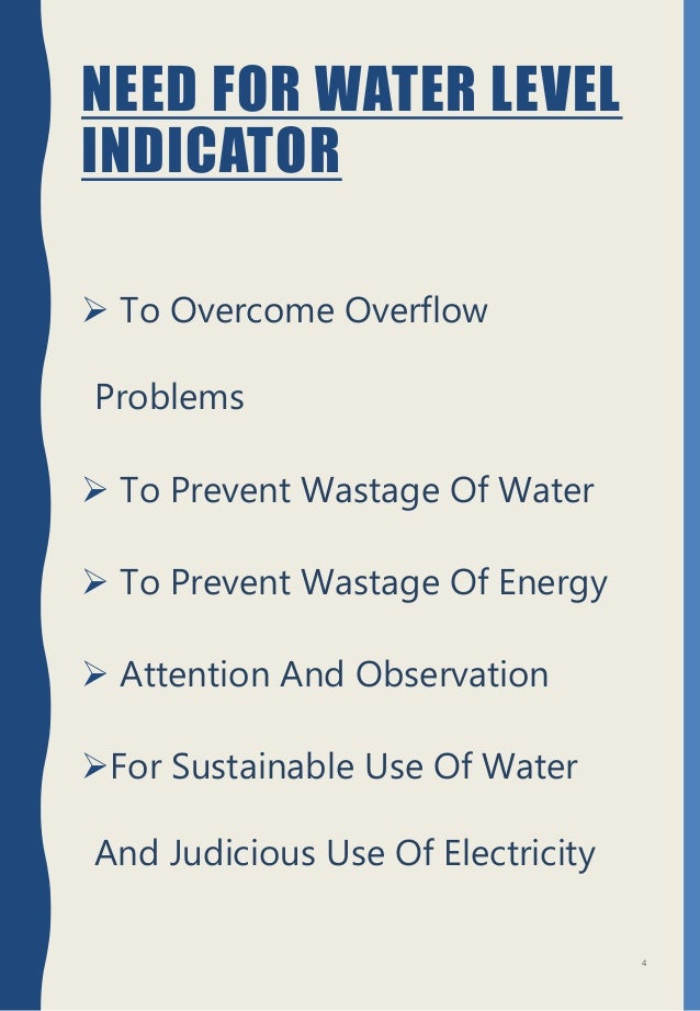 Physics Investigatory Project(Water Level Indicating System)