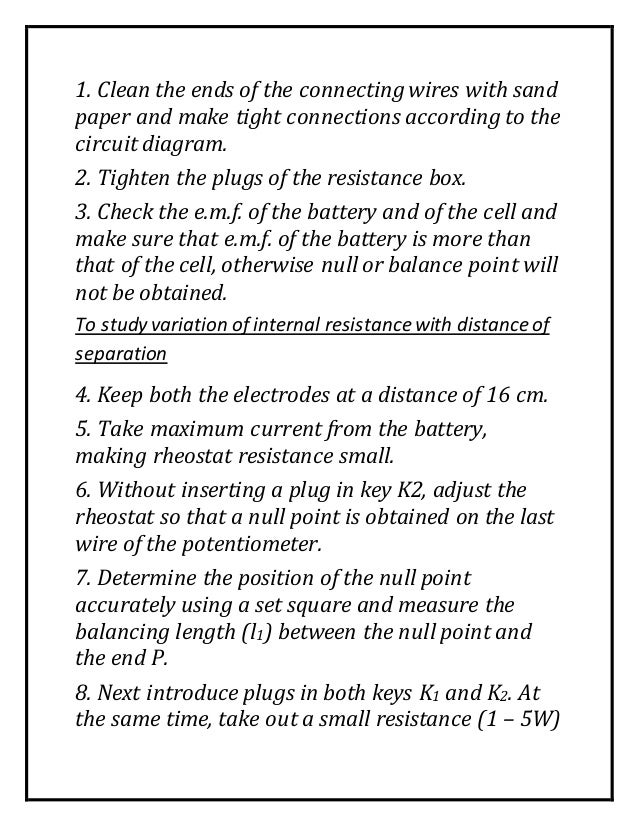 Physics investigatory project for class 12
