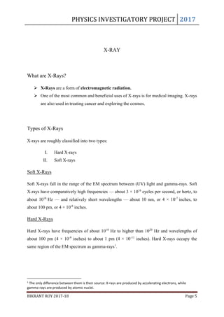 Physics Investigatory Project Class 11 & 12 | PDF